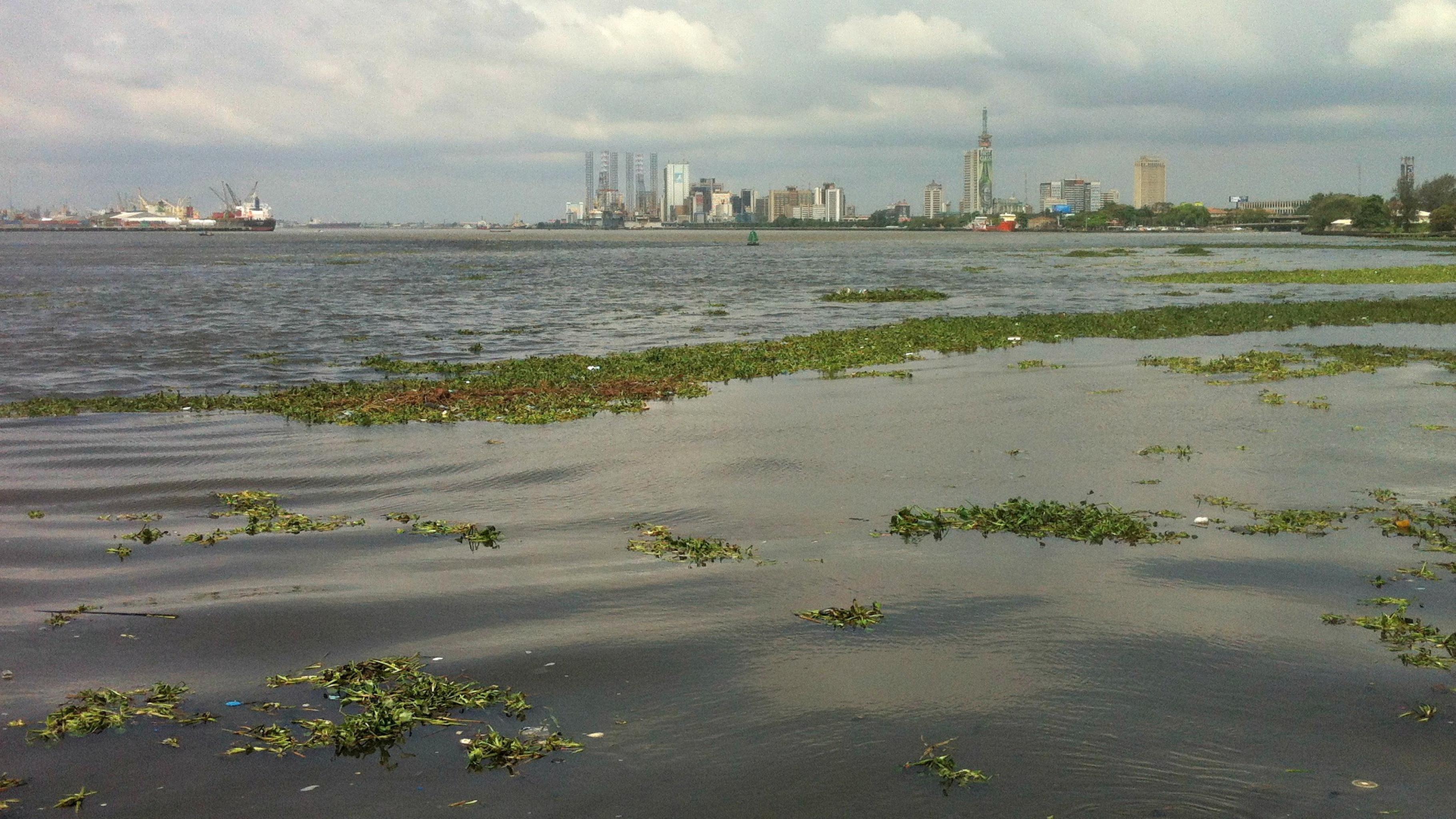 Die Küste von Lagos in Nigeria