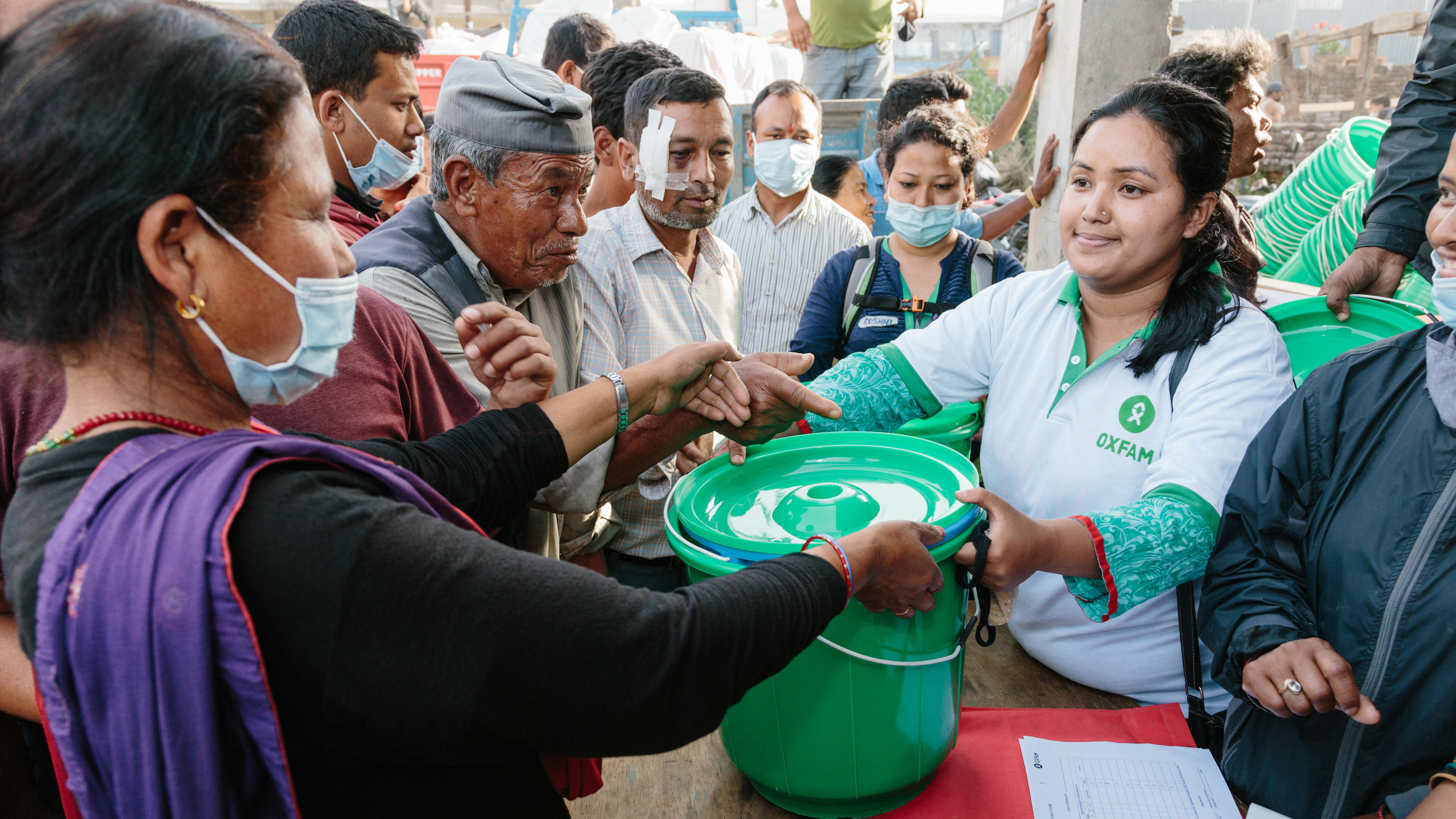 Oxfam in Nepal Ein Jahr nach dem Erdbeben