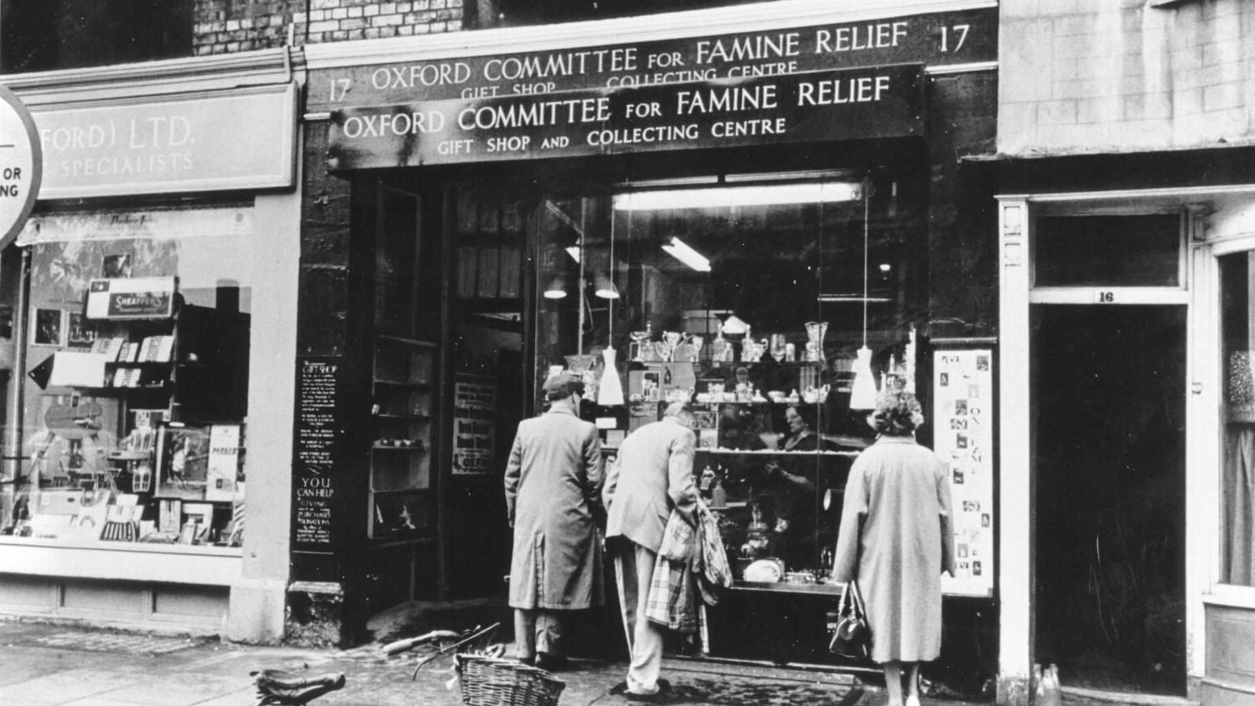 Oxfam-Shop in der Broad Street in Oxford 
