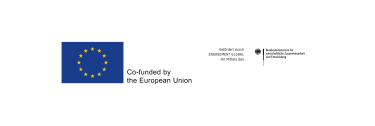 Logo der Europäischen Union und von Engagement Global-BMZ (Förderhinweis)