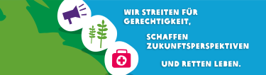 Oxfam Dreiklang-Banner Oxfam Dreiklang-Banner