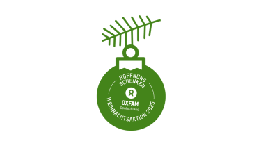 Hoffnung schenken. Weihnachtsaktion 2025.