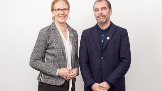 Marion Lieser und Jan Heser Geschäftsführende Vorstände Oxfam Deutschland