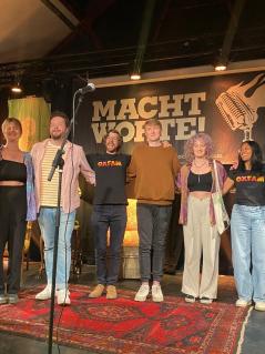 Oxfam Poetry Slam „Just.Food” am 3. Juni 2023 in Hannover
