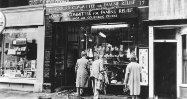 Oxfam-Shop in der Broad Street in Oxford