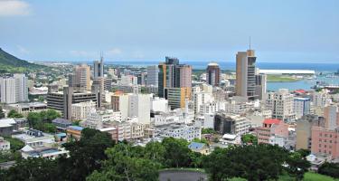 Skyline von Port-Louis, Mauritius